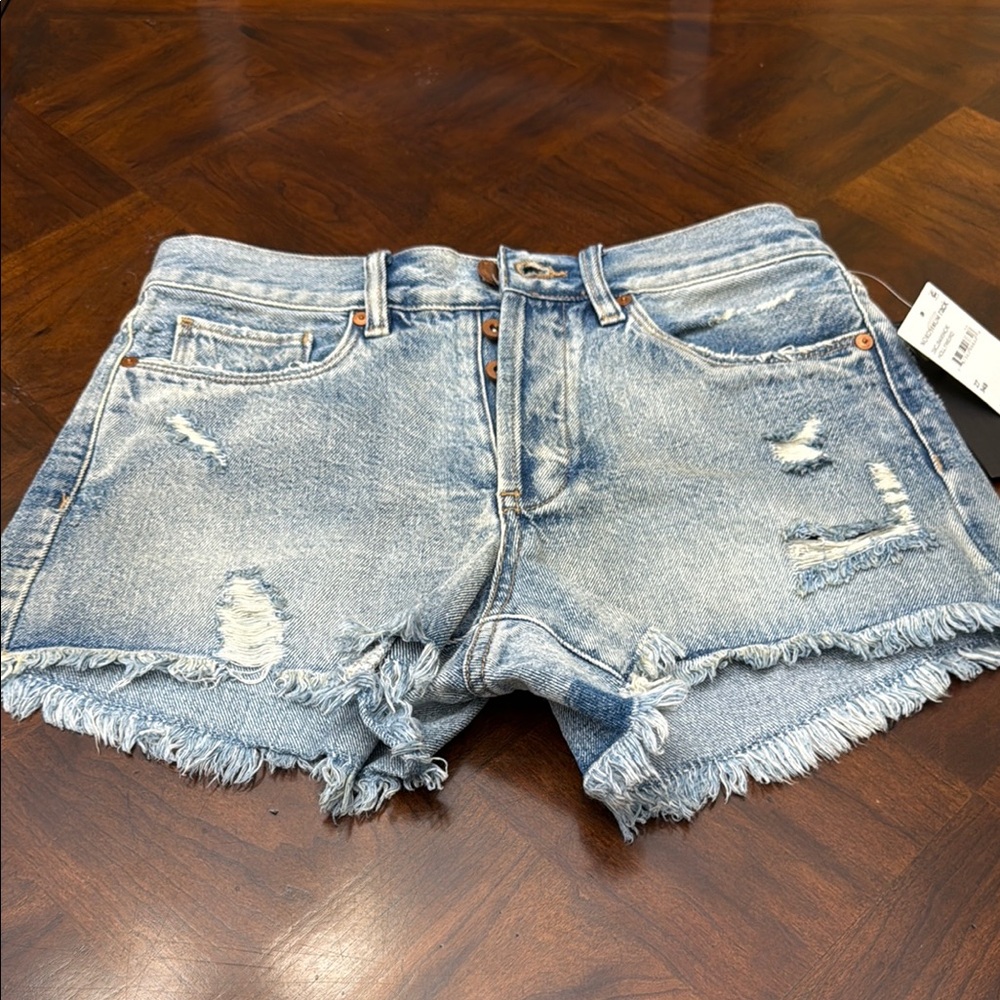 Blank NYC Denim Distressed Women's Shorts NWT